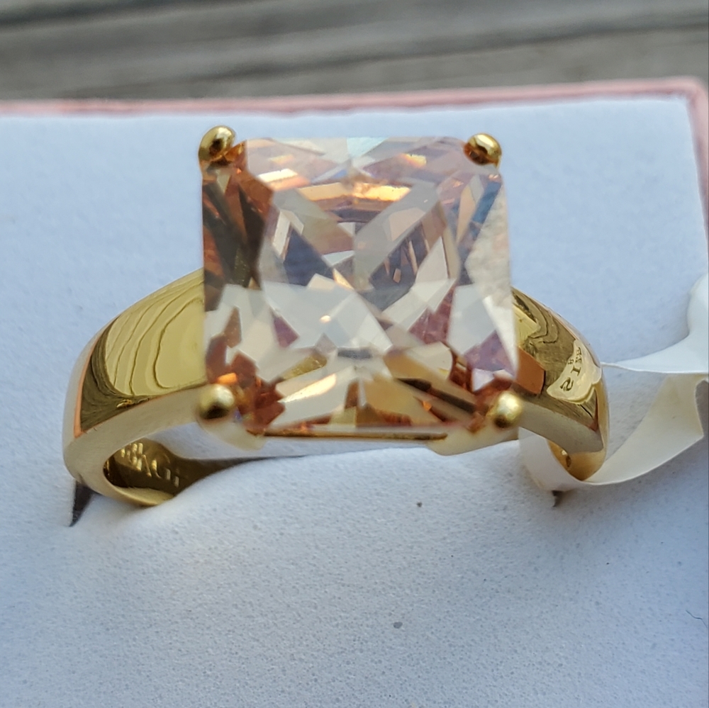 Champagne Topaz 18K Gold Filled